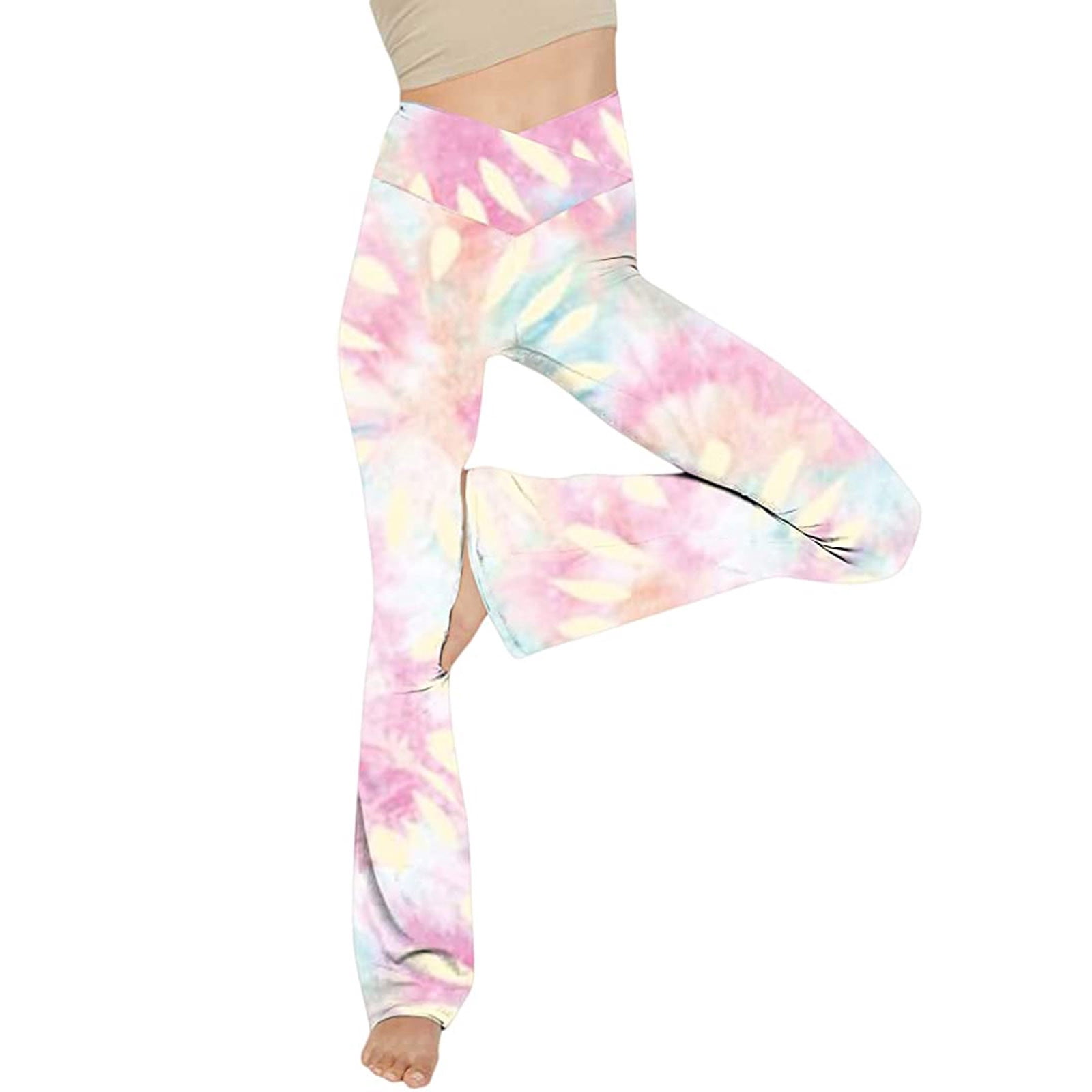 Wide Leg Workout Flare Pants Bootcut 