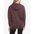 thumbnail image 2 of Danskin Women's Ultra Cozy Fleece Full Zip Hooded Jacket (Nocturne Heather, Small), 2 of 2
