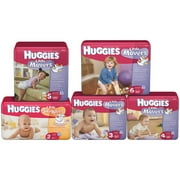 HUGGIES Little Snugglers/Little Movers (sizes 2, 3, 4, 5, 6)
