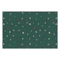 thumbnail image 5 of Merry Christmas Xmas Tree Snowflake Set Of 4 Holiday Table Place Mats Heat-resistant Placemats 12 X 18 Inch Seasonal Farmhouse Holiday Rustic Decor for Kitchen Dining Table,Kitchen Table Mats, 5 of 5