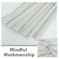 thumbnail image 5 of DriftAway Farmhouse Vertical Striped Linen Blend Textured Light Filtering Semi Sheer Curtains for Living Room Bedroom 108 Inches Long Drapes 2 Panels, 5 of 7