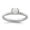 White, variant on Fine Jewelry 925 Sterling Silver Polished Red Agate Ring for Women Size 9