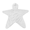 thumbnail image 6 of Kakishop Newborn Baby Star Shape Hooded Zipper Onesie Infant Winter Warm Solid Color Halloween Outfit (White,0-3 Months), 6 of 9