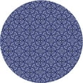 thumbnail image 1 of Ahgly Company Machine Washable Indoor Square Transitional Sky Blue Area Rugs, 3' Square, 1 of 7