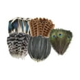 thumbnail image 2 of Plumas para manualidades, plumas artificiales, decoración decorativa, plumas de colores para bricolaje 50 piezas, 2 of 9