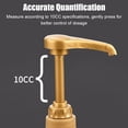 thumbnail image 4 of 3PACK Coffee Syrup Pump Dispenser,Syrup Pumps with Cap to Avoid Dripping,Gold Pumps for Coffee Syrup Bottle,Leak Proof Coffee Syrup Dispenser,Fits 750ml Coffee Flavoring Syrup Bottles,Great for Home, 4 of 7
