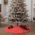 thumbnail image 4 of KLL Christmas Tree Skirt,Party Decorations Farmhouse for Christmas Decorations Holiday Party 48" -Hohoho4, 4 of 6