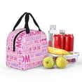 thumbnail image 4 of KLL Best Mom ever Print Insulated Lunch Bag Women, Reusable Cute Tote Lunch Box for Adult & Men, Leakproof Cooler Lunch Bags for Work Office Travel Picnic, 4 of 5