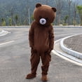 thumbnail image 3 of Disfraz de muñeca Kumamon de dibujos animados kawaii, lindo oso negro, cosplay, personaje de dibujos animados clásico, campaña publicitaria, ropa de fiesta para adultos, 3 of 5