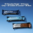 thumbnail image 6 of Barebells Starter Pack (3 Mix Pack) – 36 Bars, 20g Protein Each, No Added Sugar – High-Protein Snack for On-the-Go, Post-Workout or Breakfast. Includes Cookies, Creamy Crisp & Brownie Dough., 6 of 8