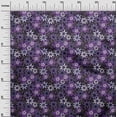 thumbnail image 3 of oneOone Coton Flex Moyen Violet Tissu Floral Rétro Robe Tissu Tissu Imprimé par la Cour 40 Pouces de Large, 3 of 5