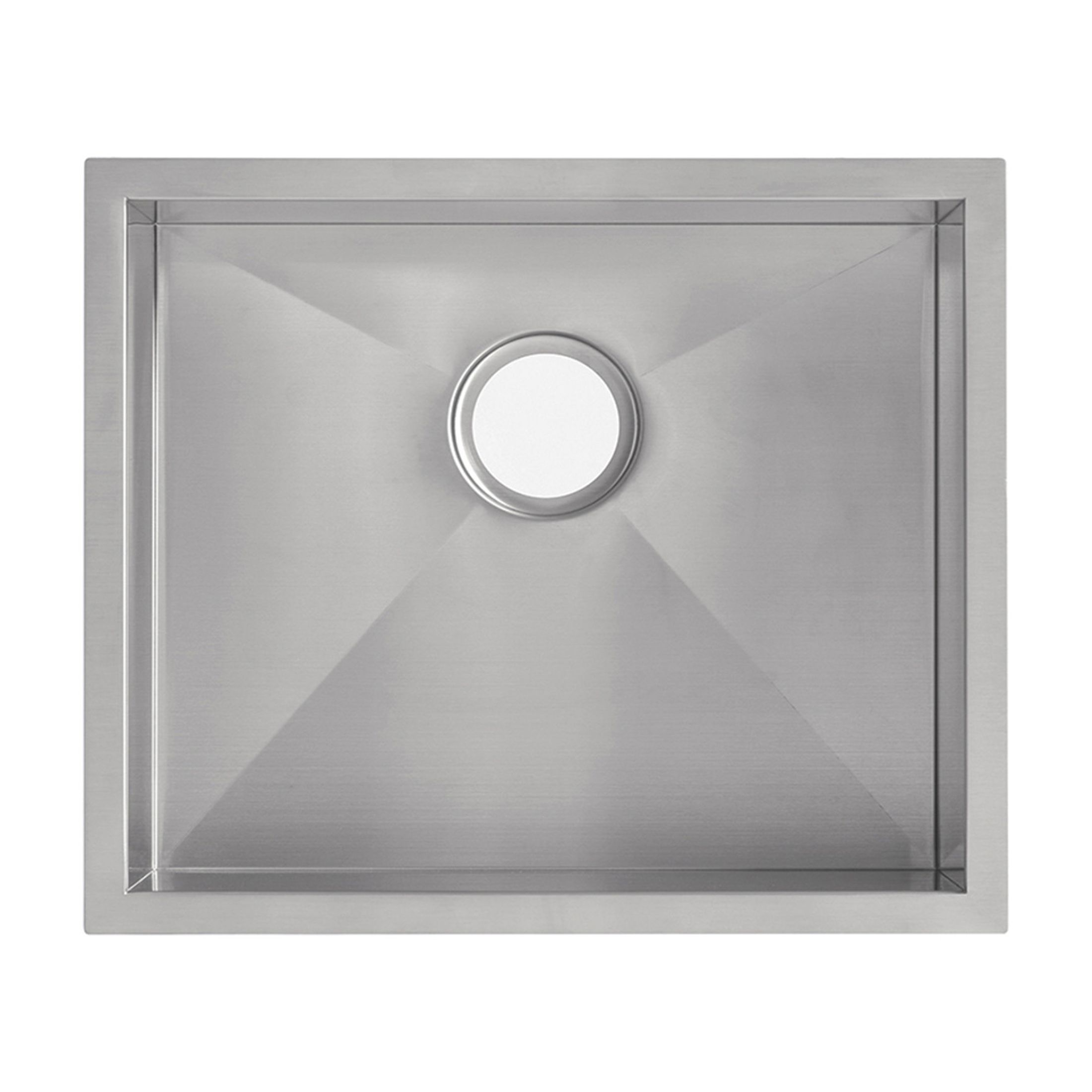 Tourner 21 x 18 Stainless Steel, Single Basin, Undermount Kitchen Sink