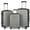 Cement Grey, variant on 3Hardshell Luggage Suitcase Sets Hardside Carryon LuggageWith 360 Degree SpinnerFor Travel (20"/24"/28")
