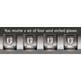 thumbnail image 2 of O'Loughlin Irish Coat of Arms Tumbler Glasses - Set of 4 (Sand Etched), 2 of 2
