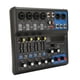 thumbnail image 5 of Mezclador de Audio de Estudio Portátil, Mezclador Estéreo DJ de 8 Canales Con 99 Efectos, Mezclador de Sonido mp3 para PC Para Bares, Clubes, Escenario, Guitarra, Bajo, Bajo,, 5 of 7