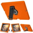 thumbnail image 6 of Dteck iPad Pro 12.9 inch Case 2022/2021/2020/2018, Shockproof Protective Case with 360 Rotating Hand Strap Stand Shoulder Strap Sturdy Rugged Case for iPad Pro 6th/5th/4th/3rd Gen 12.9", Orange, 6 of 8