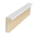 thumbnail image 3 of ArtToFrames 10" x 10" Satin White Picture Frame, 10x10 inch White Wood Poster Frame (WOM-4655), 3 of 5