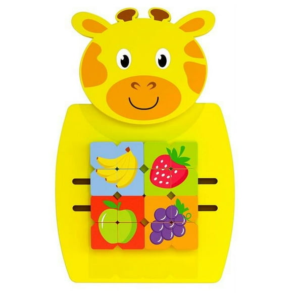 Learning Advantage CTU50680 Single Activity Giraffe Wall Panel for Grade PK Plus&#44; Multi Color