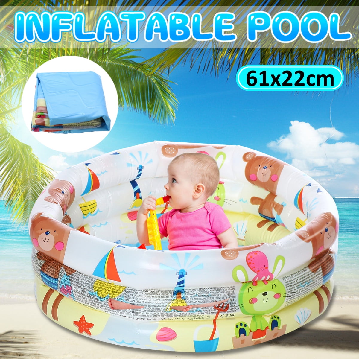 3 ring baby pool