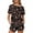 Christmas Candy Cane, variant on Xmas 2 Piece Sleepwear Set for Women Summer Short Sleeve Sleep Shirt & Jogger Shorts Christmas Tree Candy Cane Soft Pj Pajamas Set Red Fashion Casual Lounge Sets, Size 2XL