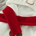thumbnail image 4 of YWDJ Girls Outfit Sets Christmas Snowman Toddler Baby Girl Boy s Fleece Onesie Cute Infant Outfit Clothes Gifts White 0-6 Months, 4 of 7