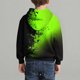 thumbnail image 5 of Sudadera con capucha para niño, con estampado de color, manga larga, informal, deportiva, con capucha, manga larga, sudadera con capucha, top con inserciones en los hombros, blusa de poliéster para ni, 5 of 7