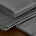 thumbnail image 5 of Superior Tierney Cotton Percale Deep Pocket Sheet Set, Full, Smoked Pearl, 5 of 9