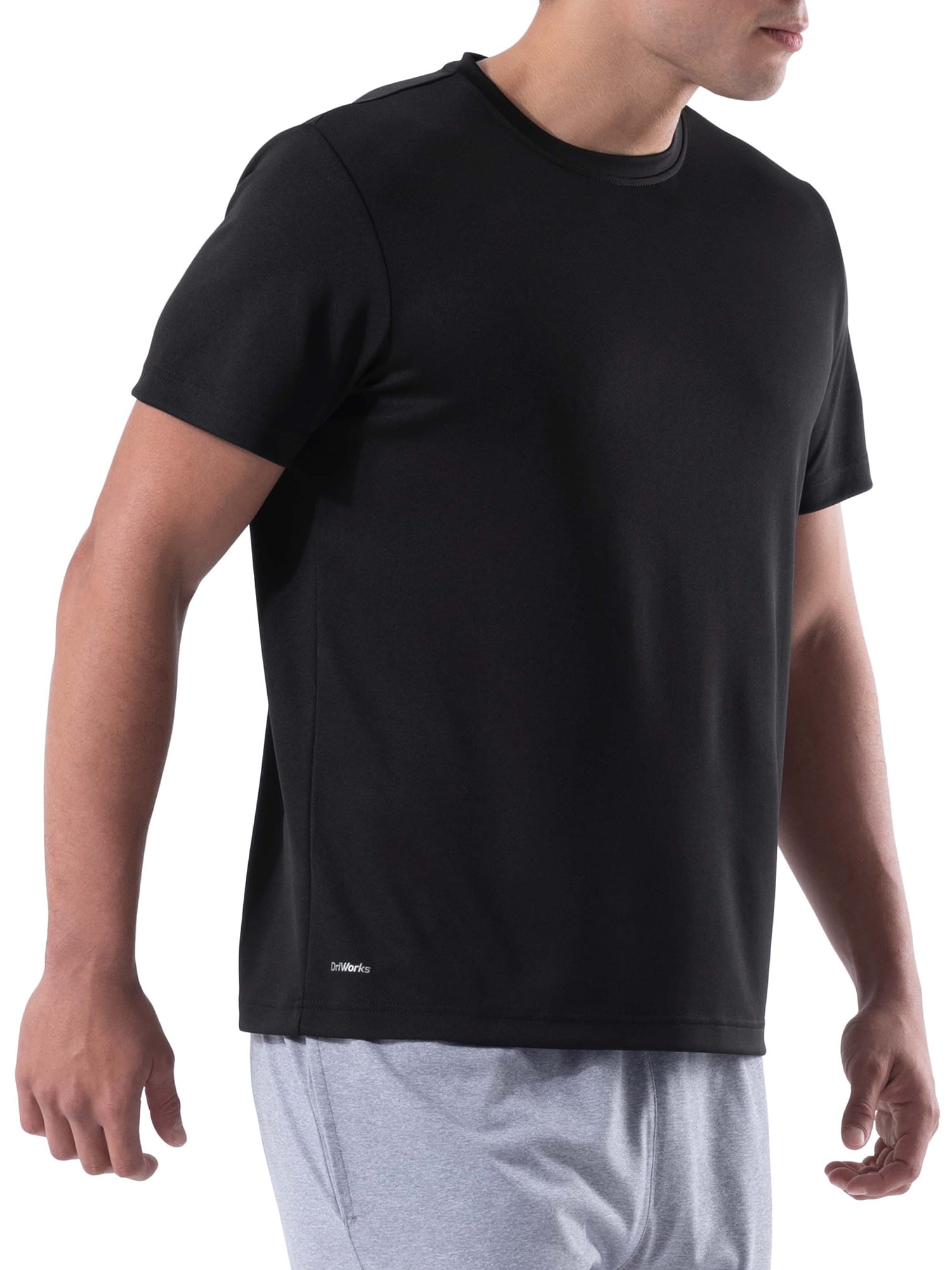 Athletic Works Men's Active Core Short Sleeve T-Shirt- 2-Pack, Size S-3XL 
