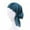 Lake Blue, variant on Toudaret 1 Pcs Women Head Warp, Elastic Band Satin Nightcap Head Protection Chemotherapy Patients Hat Headwear