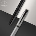 thumbnail image 6 of Parker IM RollerBall Pen, Black Lacquer Gold Trim with Fine Point Black Ink Refill, Gift Box (1931659), 6 of 7