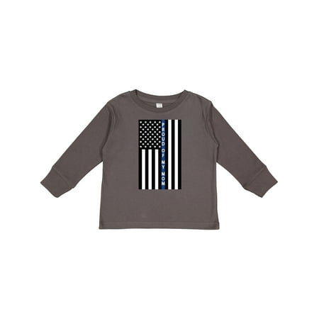 

Inktastic Police Officer Mom Law Enforcement Boys or Girls Long Sleeve Toddler T-Shirt