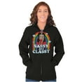 thumbnail image 3 of Betty Boop Sassy and Classy Rainbow Women Plus Size Zipper Hoodie Brisco Brands 4X, 3 of 5
