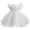 White, variant on KAOOCXU Children Girls Dress Birthday Party Fluffy Dresses Relaxed Fit Soft Kawaii Sundress
