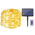 thumbnail image 3 of Cuerda de luz solar Dinheiro, 22,8 m, 200 LED, 8 patrones para decoración de interiores y exteriores, jardín, patio, fiesta, 3 of 5