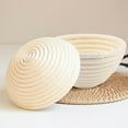 thumbnail image 1 of Cesta De Mimbre, Cesta De Pan Hecha A Mano, Cesta De Mimbre Artesanal De Forma Redonda, Cesta De Mimbre De Pan Largo, Para Uso En La Cocina, Panadería ANGGREK Otros, 1 of 8