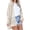 Beige, variant on Women Boho Solid Color Oversized Kimonos Crochet Cardigan Sweater Open Front Outwear