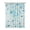 White-5, variant on 72x72 Inch Fabric Shower Curtain Waterproof Polyester, Daisy Floral Print