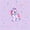 Purple Pink Blue, variant on Metsweet Dreamy Princess Unicorn Twin Sheets 3pcs, Watercolor Rainbow Bedding, Blue Pink,1 Fitted Sheet, 1 Flat Sheet and 1 Pillowcase