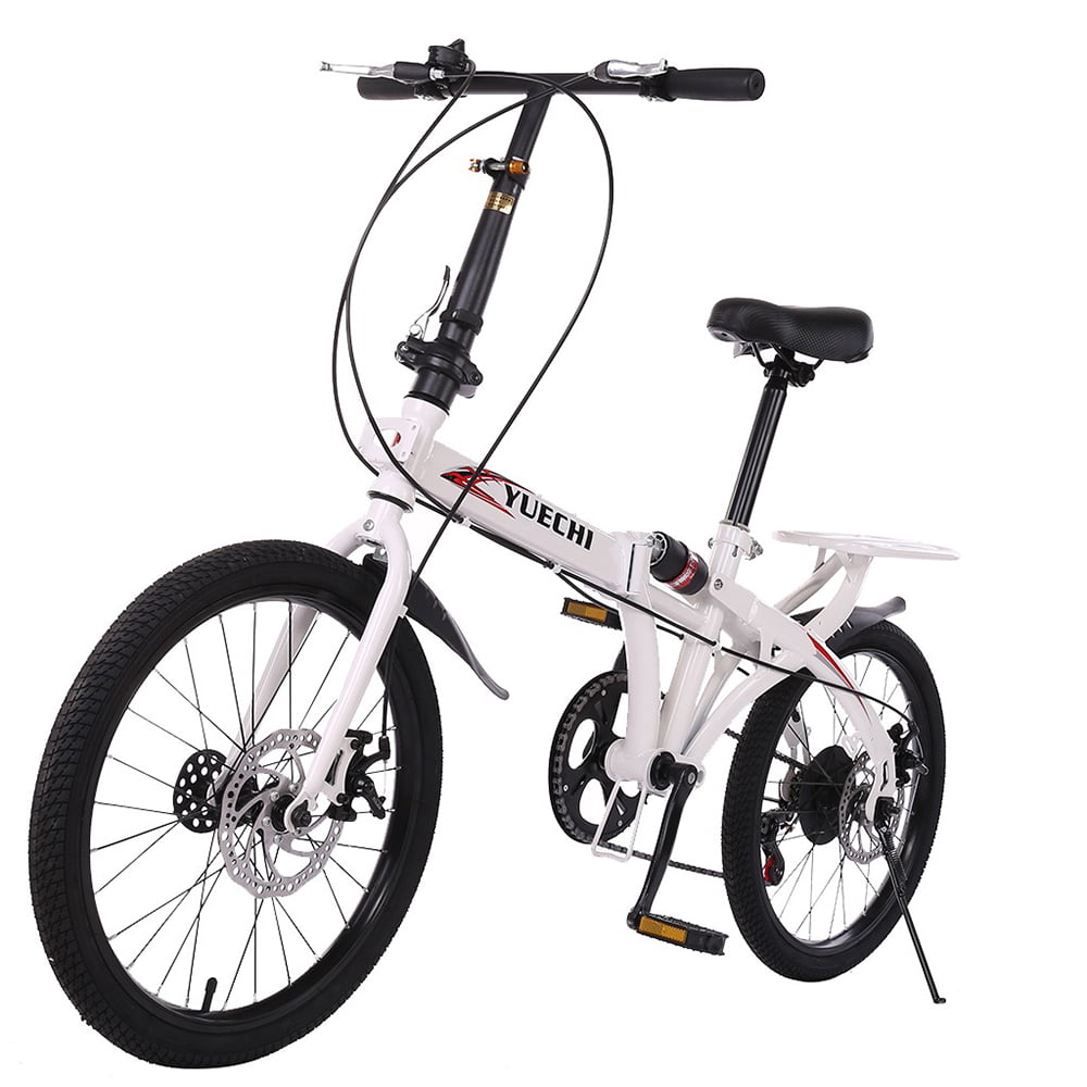 Details about   20" Folding 7-Speed ​​City Compact Suspension Bike Bicycle Urban Commuters Gift 