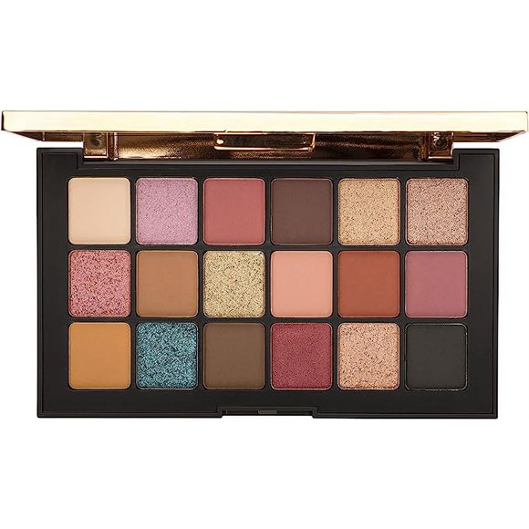 Bolver Eyeshadow Makeup Palette, Warm Neutrals, Highly Pigmented Long Lasting, Shimmer & Matte Eyeshadow Palette with 9 Unique Shades (ROSETTE)