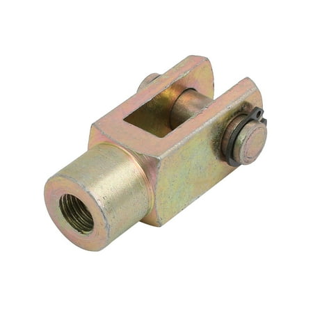 M9 Cylinders - M9 Female Thread Air Pneumatic Replacement Parts Cylinder Clevis Bronze Tone