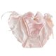 thumbnail image 1 of Cute Cats Ear Bells Tie String Panties Japanese Anime Women's Ruffled Edges Underwear Cartoon Kitten Lingerie Briefs White XL, 1 of 5