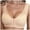 Beige, variant on UOCUFY Front Closure Post Surgery Minimizer Bras for Women Full Coverage Surgical Wireless Comfort Everyday Bras Wine,Size S