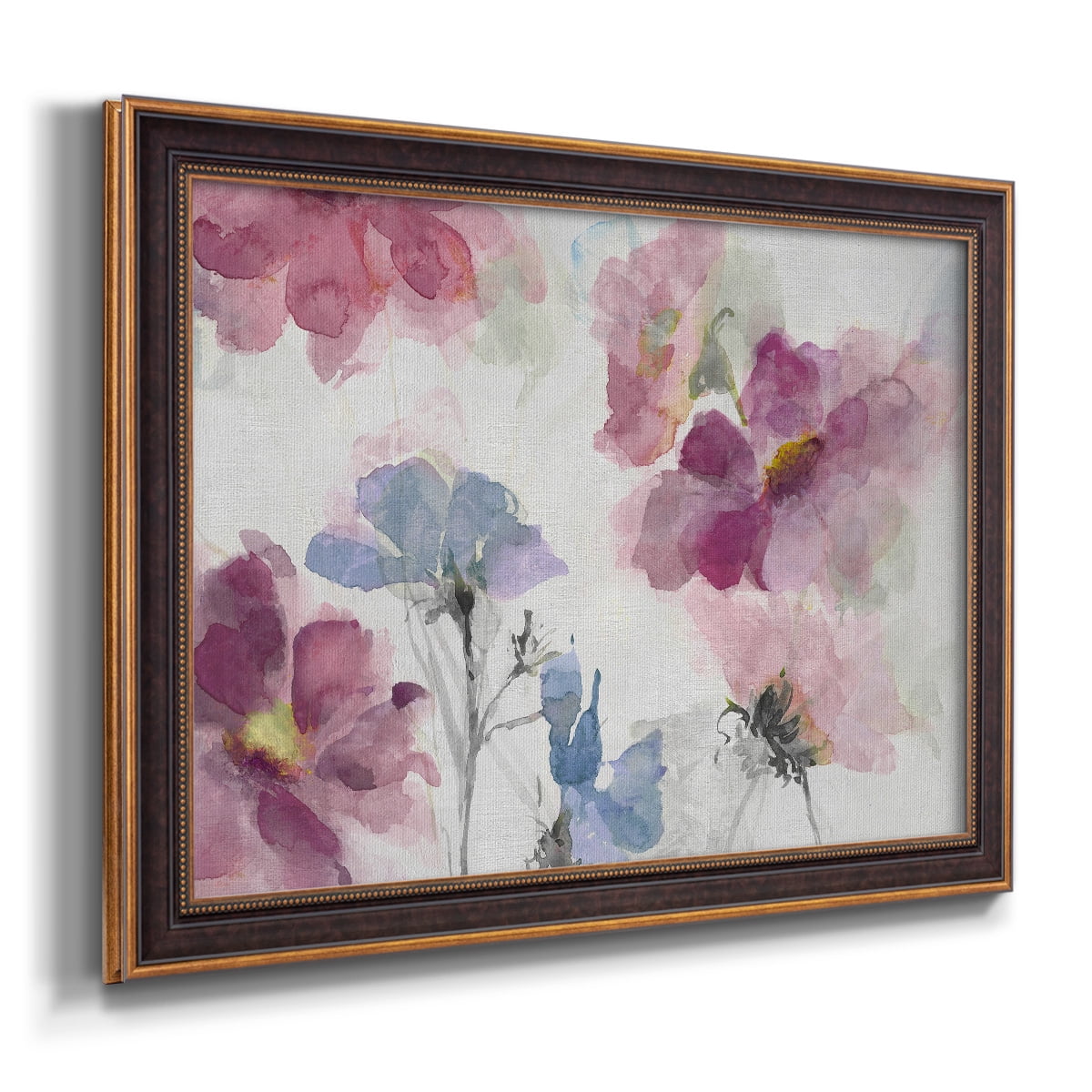 Prairie Wildflowers Premium Framed Canvas- Ready to Hang