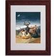 thumbnail image 2 of Trademark Fine Art "The Witches' Sabbath" Canvas Art by Francisco Goya, Wood Frame, 2 of 3