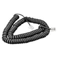 thumbnail image 1 of Cable de teléfono Uxcell, cable de auricular de teléfono de línea terrestre en espiral 4P4C para hogar u oficina, negro, 4 metros (13.12 pies), 1 pieza, 1 of 5