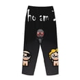 thumbnail image 3 of Lsque The Binding of Isaac Print Women's Pajama Pants, Lounge Pant - Comfortable Home Wear,Elastic Waistband, Stylish Design-Medium, 3 of 9