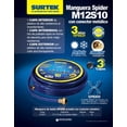 thumbnail image 2 of Manguera Spider 1/2 Armada Con Conector Metálico 10m Surtek SURTEK M12S10, 2 of 3