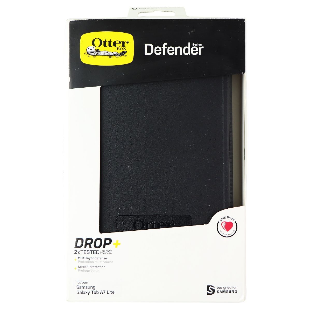 OtterBox Defender Series Case for Samsung Tab A7 Lite Tablets Black