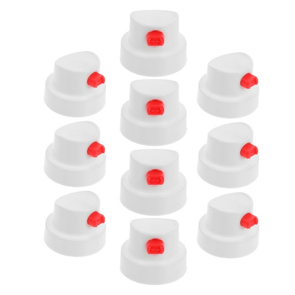 Worgeous 10pcs Adjustable Spray Paint Nozzles for Graffiti Spray Paint Tips for Cans High Spray Paint Nozzles for Coverage Simple Spray Paint Caps for Aerosol Cans